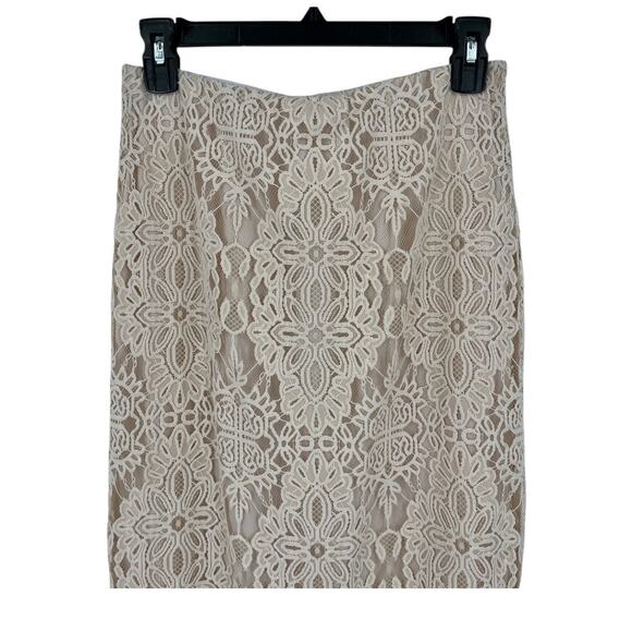 Parker skirt The Kiley lace off white size 0 - Picture 2 of 7